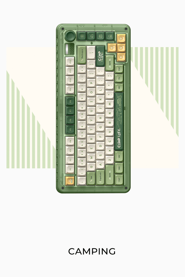 新品未開封 WANTKEY CAMP WANTKEY ТВ-HEXA IQUNIX Camping Series Wireless Mechanical Keyboard | ZX75
