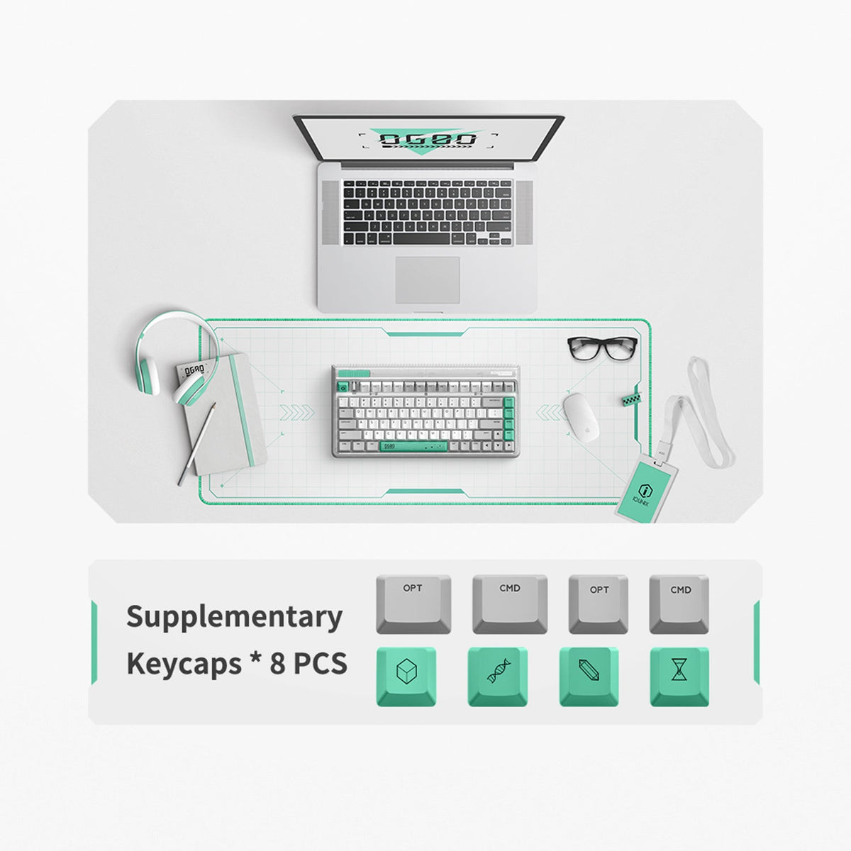 IQUNIX OG80 Wormhole Wireless Mechanical Keyboard