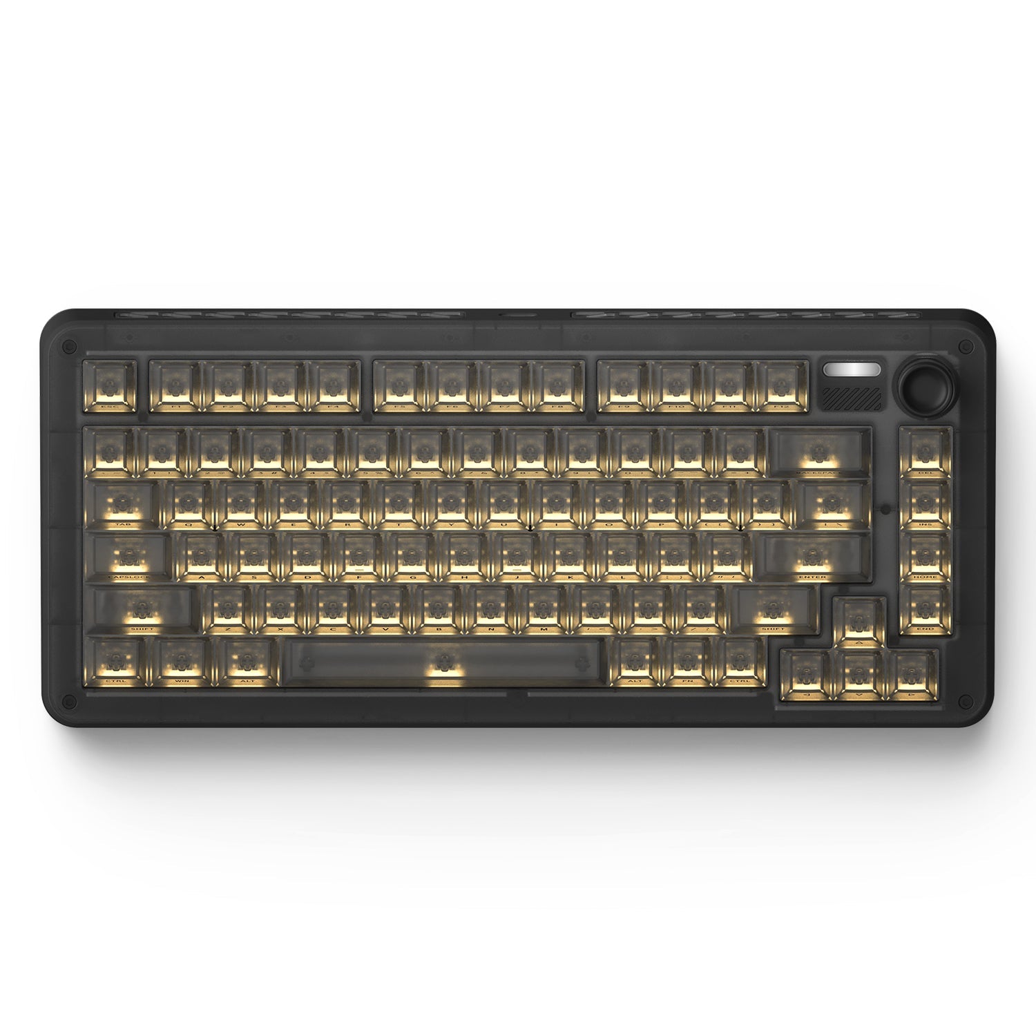 IQUNIX OG80 Dark Side Hot Swappable Wireless Mechanical Keyboard 