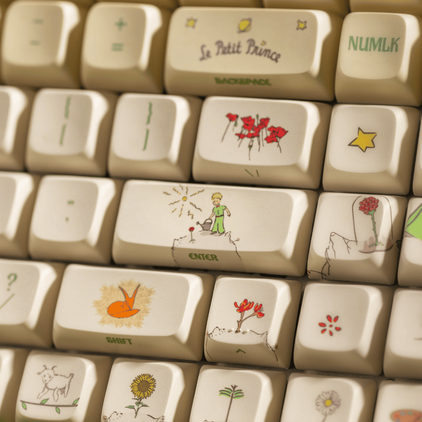 IQUNIX x Little Prince F97 Floral Date Mechanical Keyboard