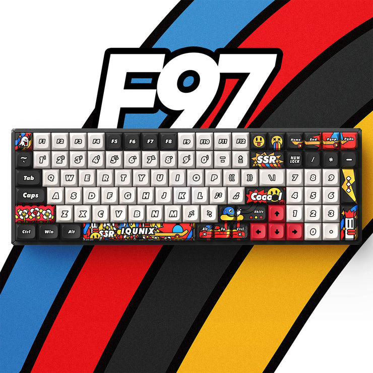 IQUNIX F97 Graffiti Diary Wireless Mechanical Keyboard | 96