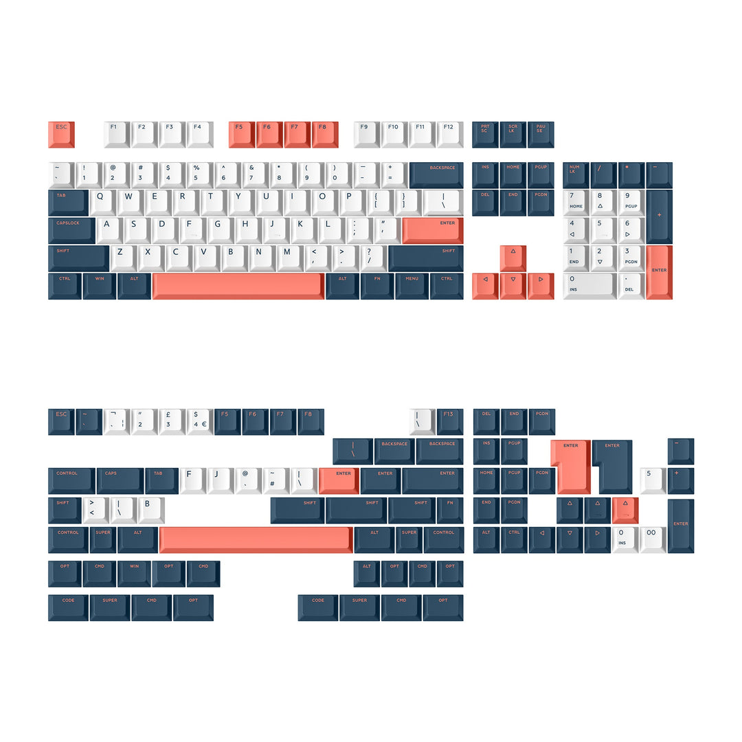 iQunix F96 RGB US配列 96%サイズ Coral Sea iQunix F96 RGB メカニカルキーボード 有線 US配列 96%サイズ