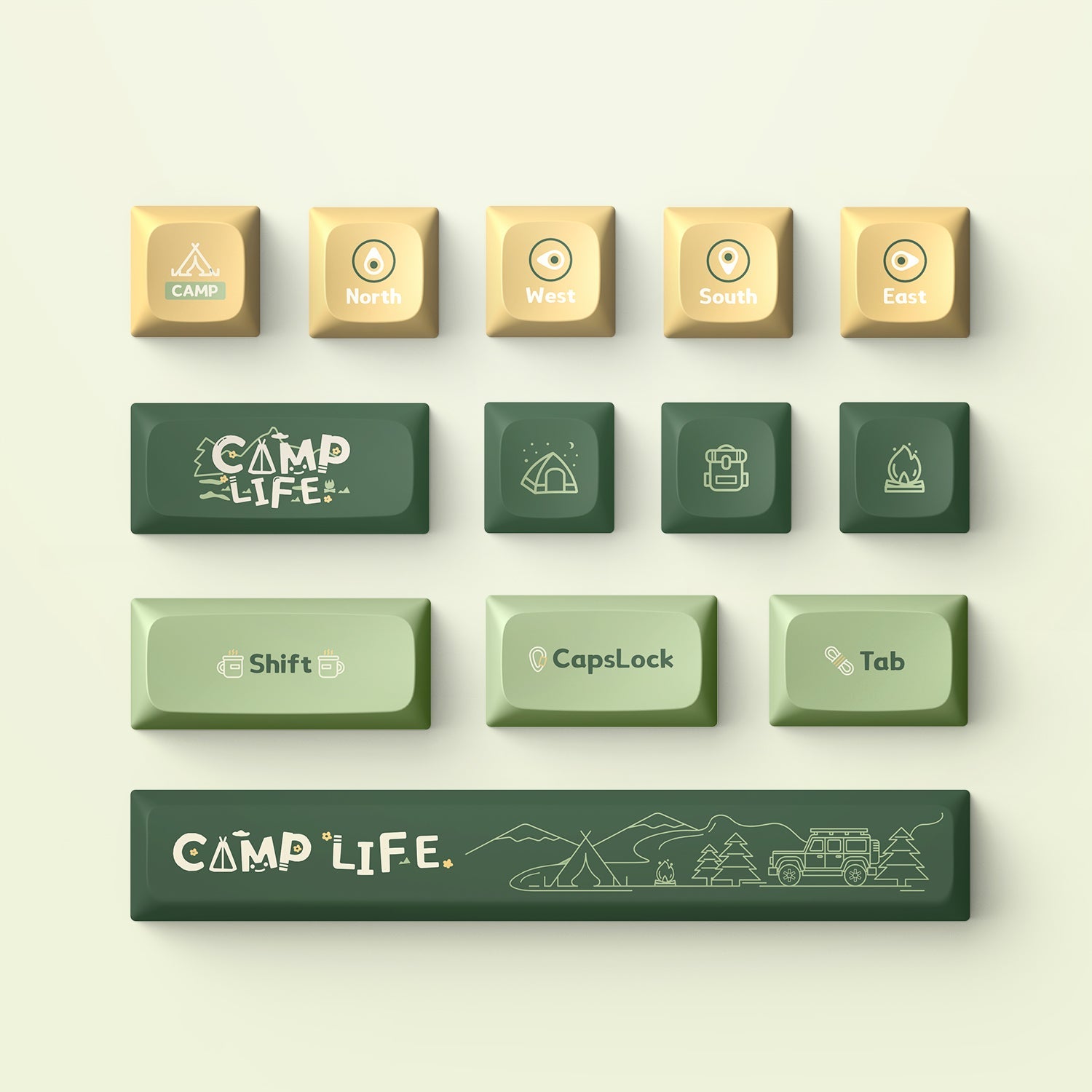 IQUNIX F65 Camping Wireless Mechanical Keyboard