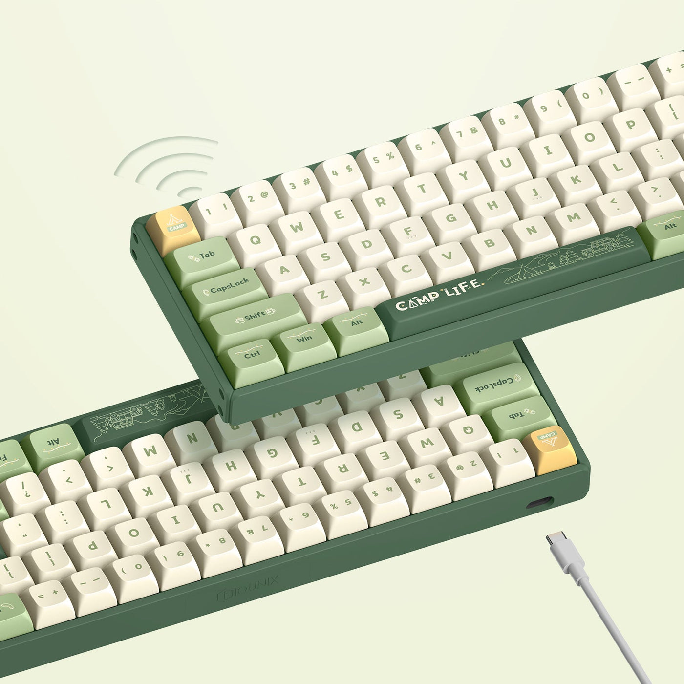 IQUNIX F65 Camping Wireless Mechanical Keyboard