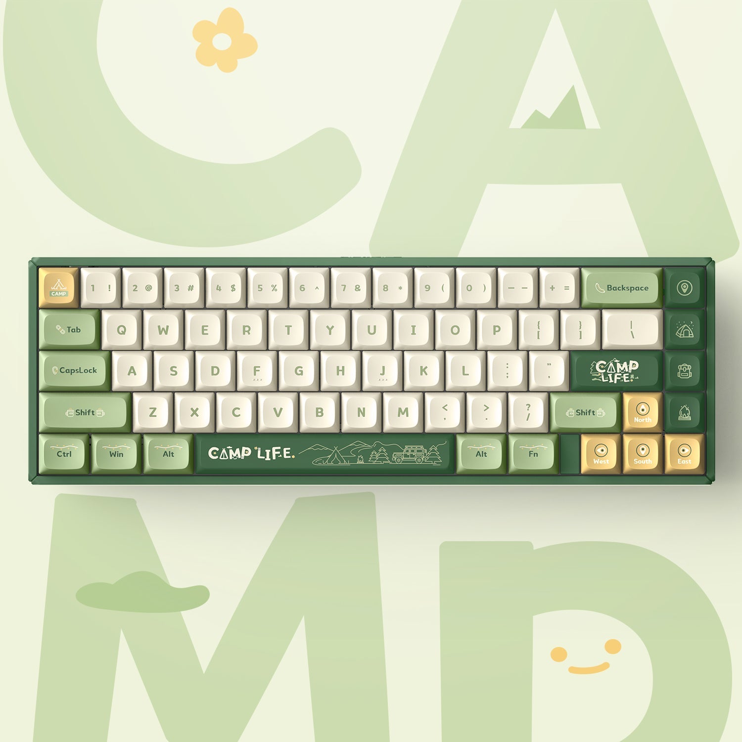 IQUNIX F65 Camping Wireless Mechanical Keyboard