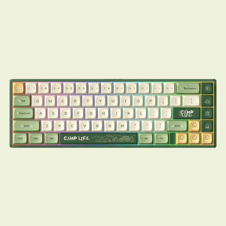 IQUNIX F65 Camping Wireless Mechanical Keyboard | 65% Gaming