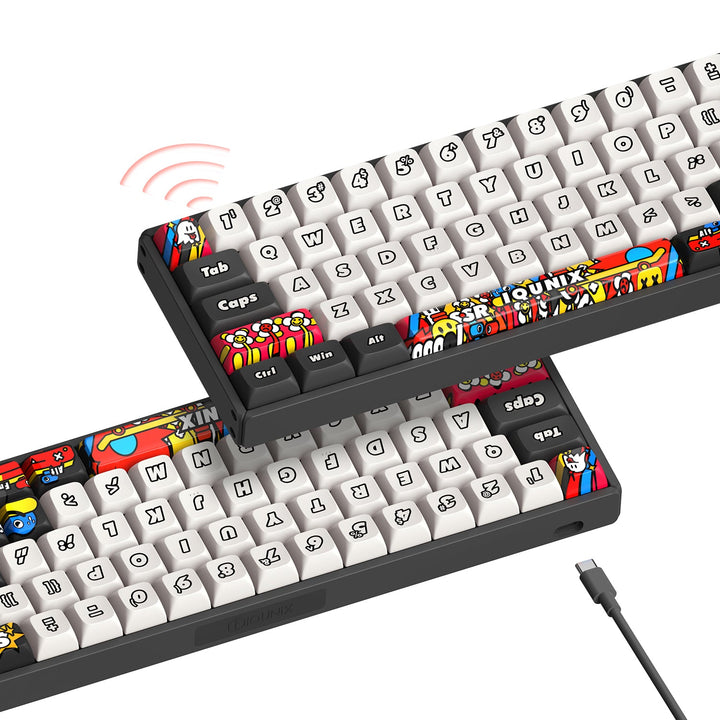 IQUNIX F65 Graffiti Diary Wireless Mechanical Keyboard | 65