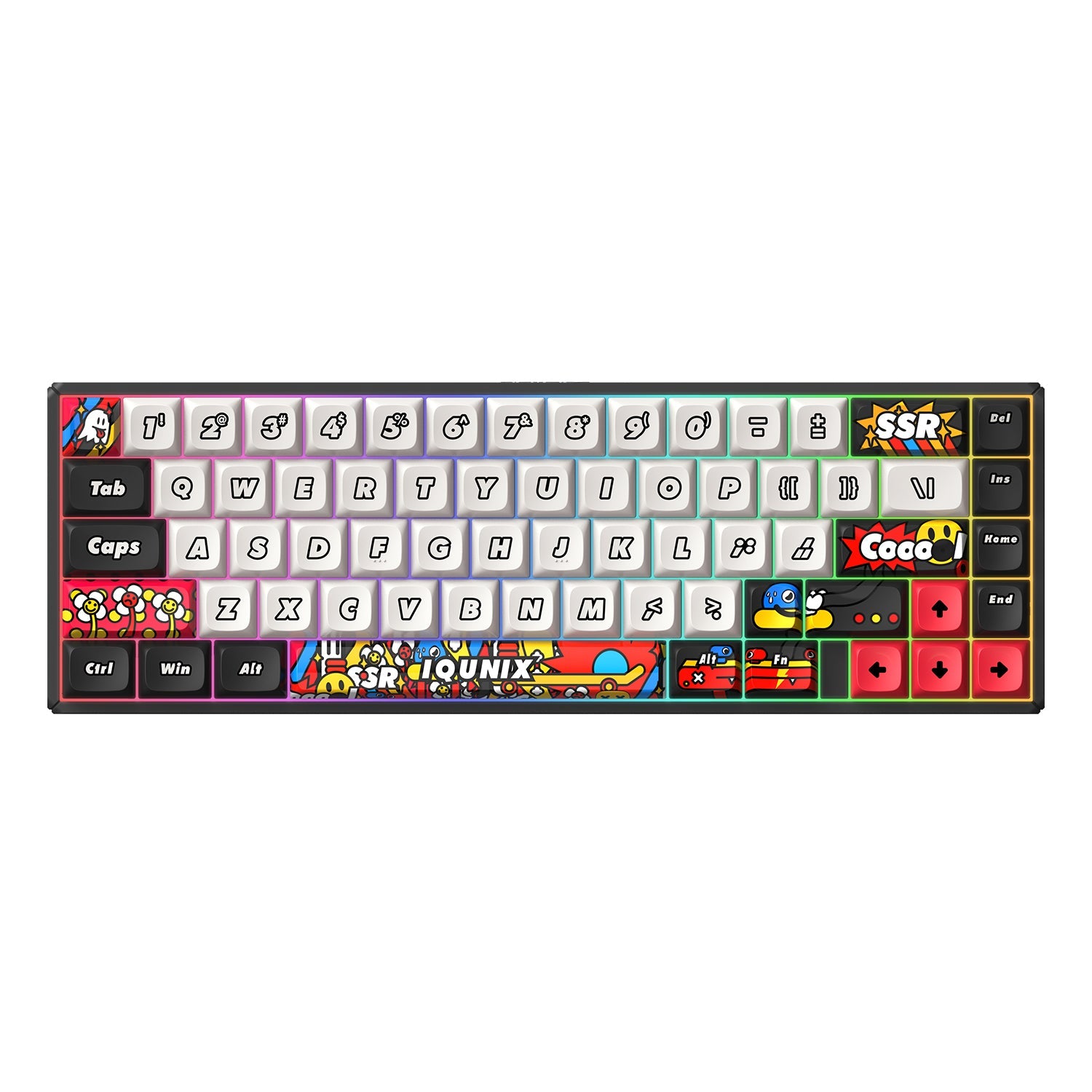 IQUNIX F65 Graffiti Diary Wireless Mechanical Keyboard