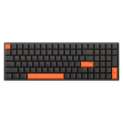 IQUNIX F97 Black Tangerine Wireless Mechanical Keyboard
