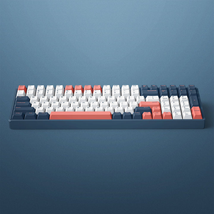 IQunix F96 Coral Sea selling Wireless Mechnical Keyboard with Cherry MX Red