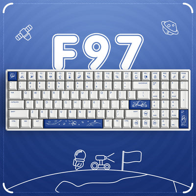 F97 cosmic traveler space theme Keyboard