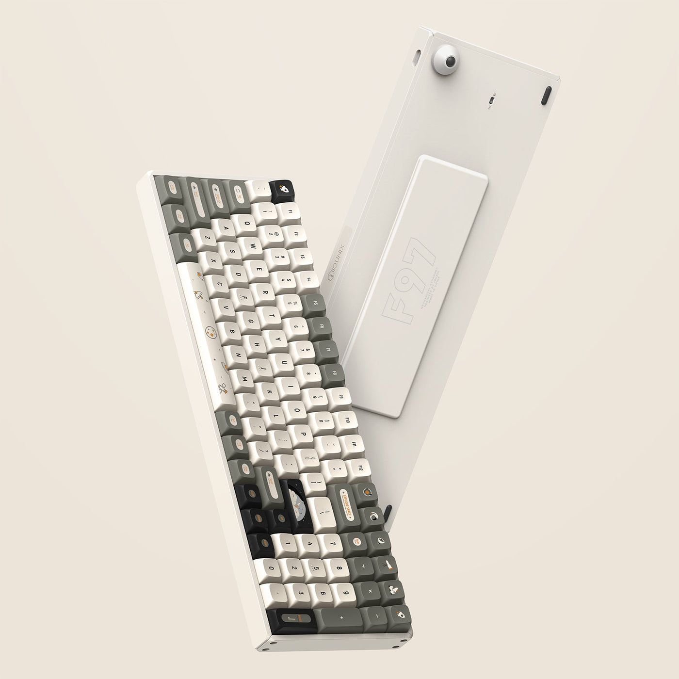 compact mechanical keyboard with numpad