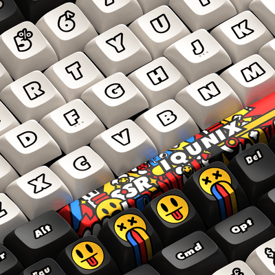 IQUNIX Graffiti Diary PBT Keycap Set
