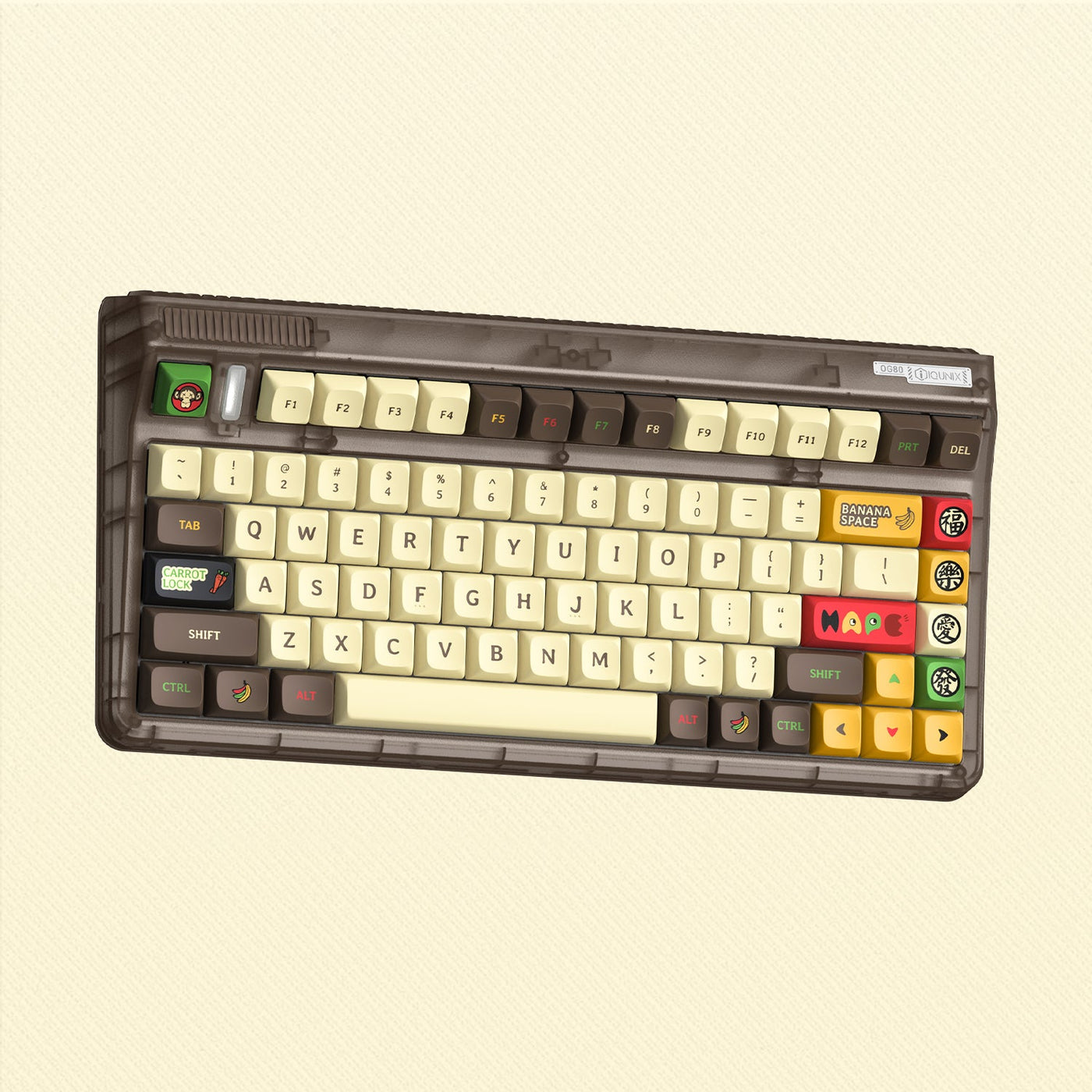 IQUNIX OG80 Happy Ape Wireless Keyboard | TKL Gaming Keyboard