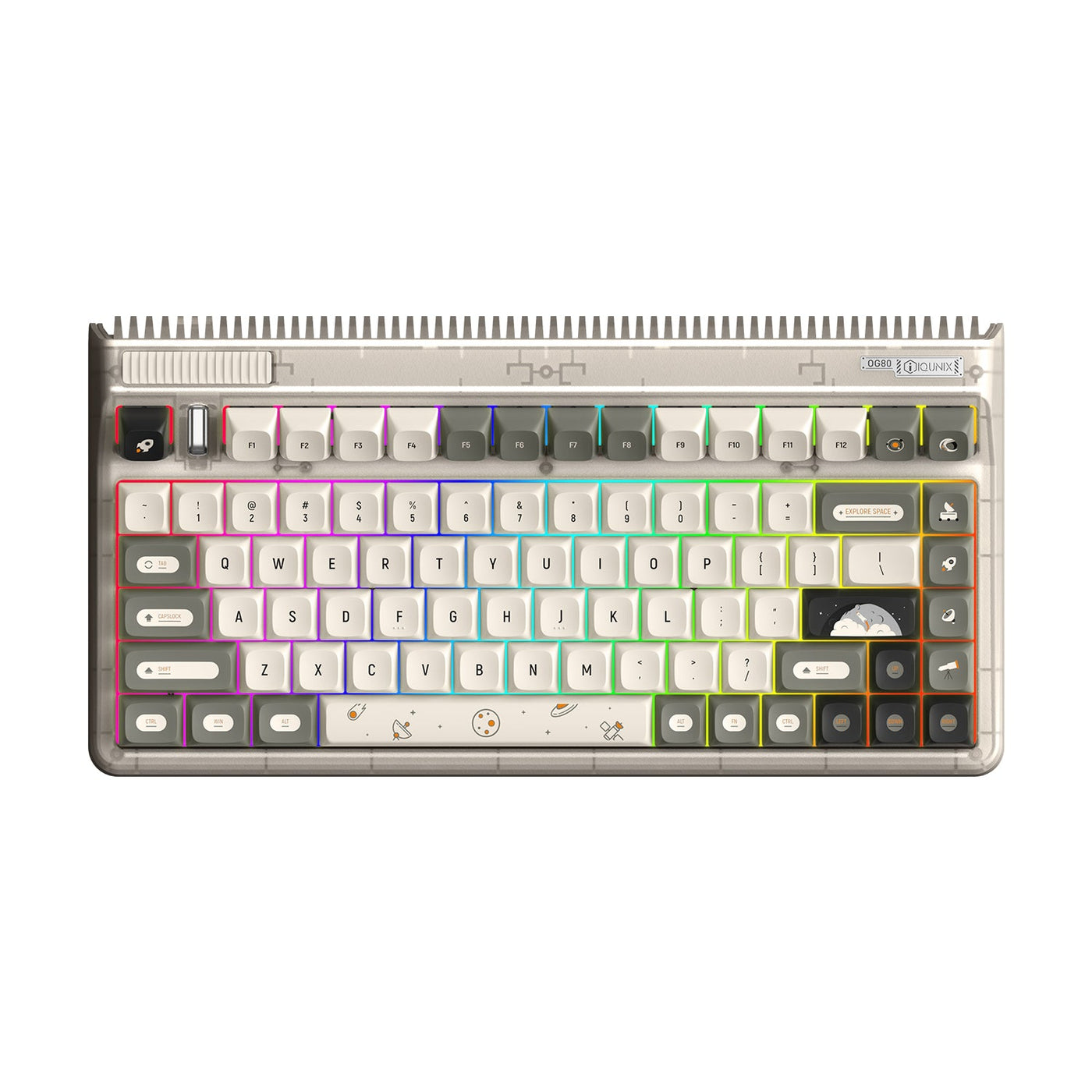 IQUNIX OG80 Hitchhiker Wintertide Wireless Mechanical Keyboard 