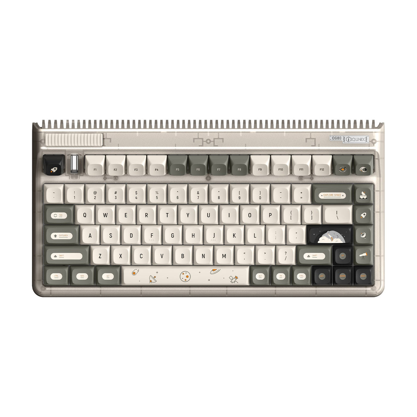 IQUNIX OG80 Hitchhiker Wintertide Wireless Mechanical Keyboard