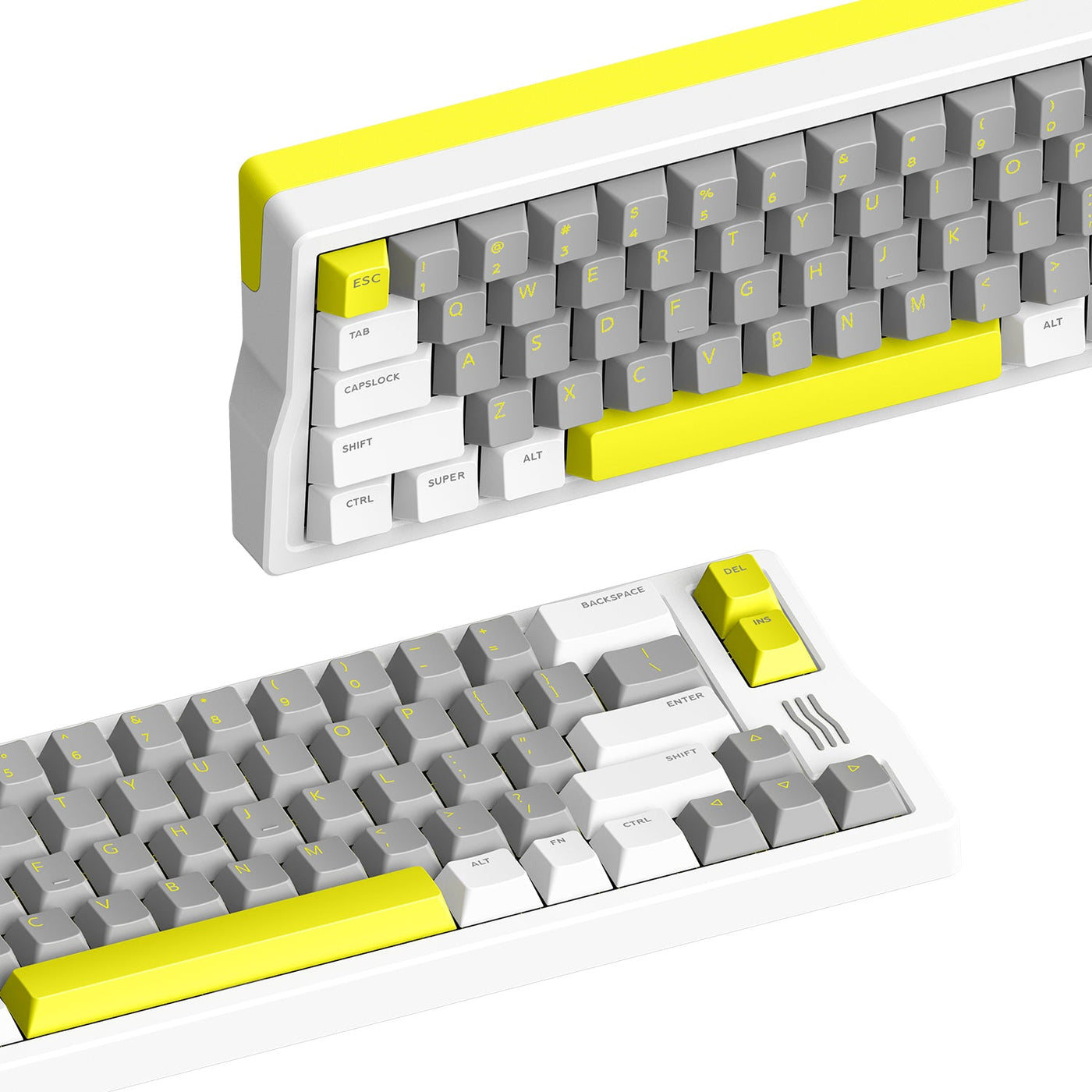 IQUNIX Q66 Fluorescence Gasket Mount Mechanical Keyboard