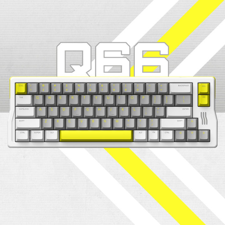 IQUNIX Q66 Fluorescence Gasket Mount Mechanical Keyboard