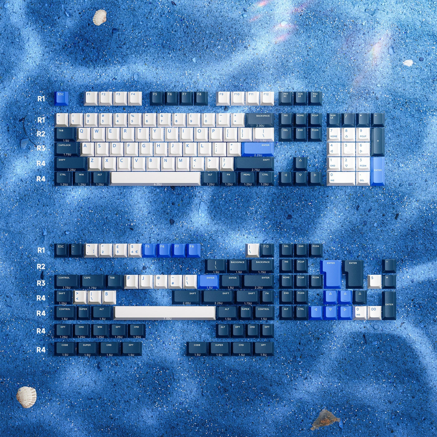 IQUNIX Wreck Diving PBT Keycap Set